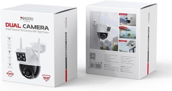 DUAL OUTDOOR CAMERA KM12