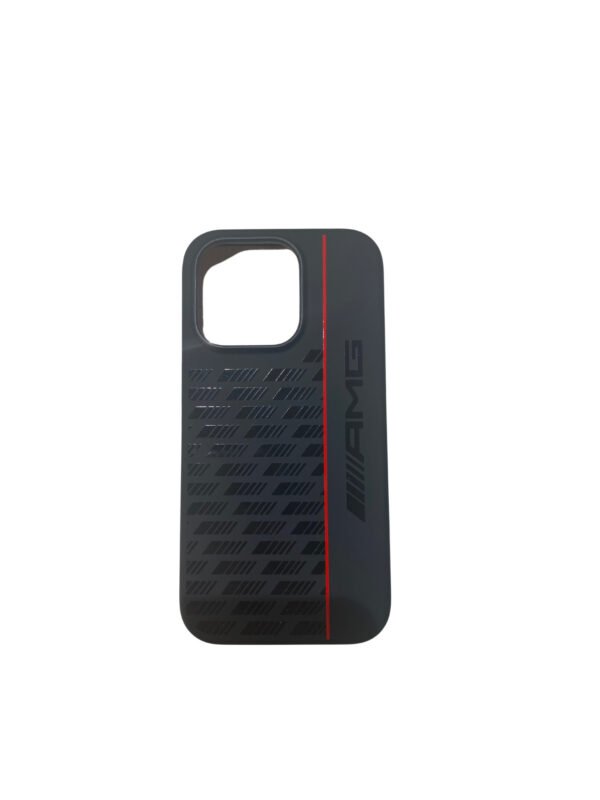 AMG HC LIQUID SILICONE CARBON PATTERN BLACK IP14