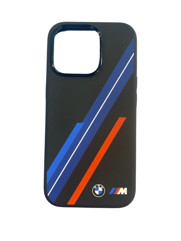 BMW HC M MAGSAFE SILICONE RANDOM LINES BLACK IP16 PRO