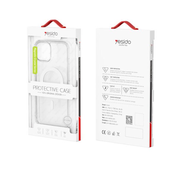 YESIDO IP 13 PRO MAX MAGSAFE BACK CASE