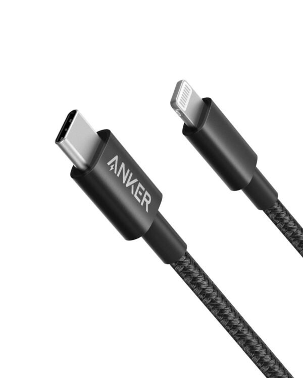 USB-A TO LIGHTNING CABLE 1.2M – BLACK